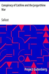 Conspiracy of Catiline and the Jurgurthine War — Sallust cover