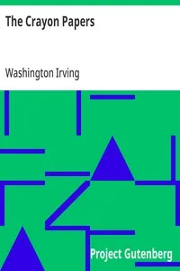 The Crayon Papers — Washington Irving cover