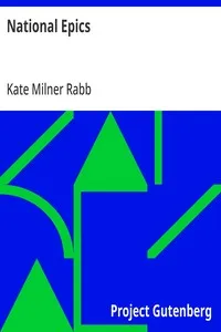 National Epics — Kate Milner Rabb cover