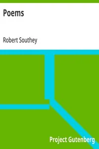 Poems — Robert Southey cover