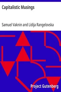 Capitalistic Musings — Samuel Vaknin cover