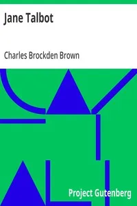 Jane Talbot — Charles Brockden Brown cover
