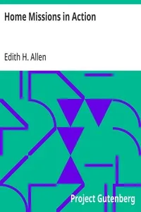 Home Missions in Action — Edith H. (Edith Hedden) Allen cover