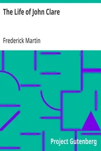 The Life of John Clare — Frederick Martin cover