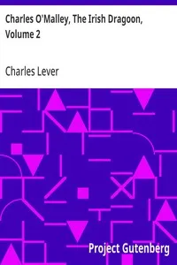Charles O'Malley, The Irish Dragoon, Volume 2 — Charles Lever cover