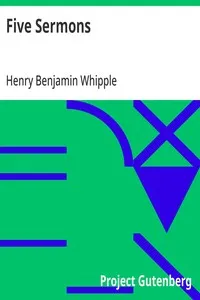 Five Sermons — Henry Benjamin Whipple cover