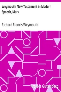 Weymouth New Testament in Modern Speech, Mark cover
