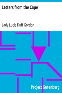Letters from the Cape cover