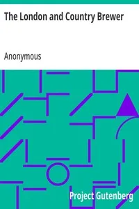 The London and Country Brewer — Anonymous cover