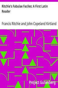 Ritchie's Fabulae Faciles: A First Latin Reader — Francis Ritchie cover