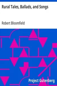 Rural Tales, Ballads, and Songs — Robert Bloomfield cover