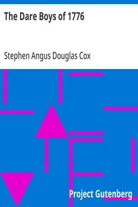 The Dare Boys of 1776 — Stephen Angus Douglas Cox cover