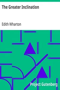 The Greater Inclination — Edith Wharton cover