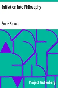 Initiation into Philosophy cover