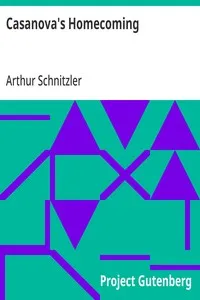 Casanova's Homecoming — Arthur Schnitzler cover