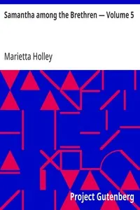 Samantha among the Brethren — Volume 5 — Marietta Holley cover