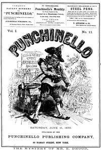Punchinello, Volume 1, No. 11, June 11, 1870 cover