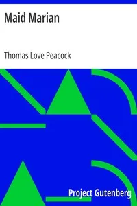 Maid Marian — Thomas Love Peacock cover