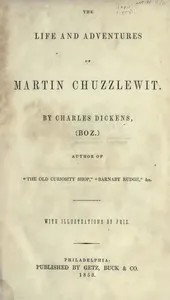 Martin Chuzzlewit — Charles Dickens cover