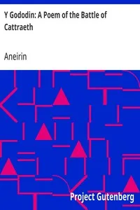Y Gododin: A Poem of the Battle of Cattraeth cover