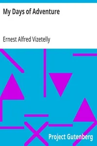 My Days of Adventure: The Fall of France, 1870-71 — Ernest Alfred Vizetelly cover