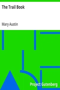 The Trail Book — Mary Austin cover