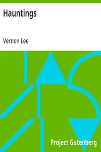 Hauntings: Fantastic Stories — Vernon Lee cover