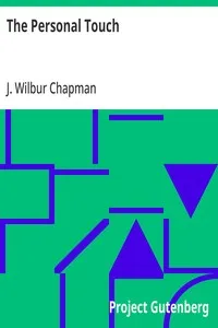 The Personal Touch — J. Wilbur (John Wilbur) Chapman cover