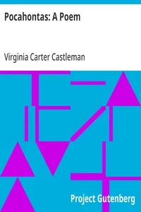 Pocahontas: A Poem — Virginia Carter Castleman cover