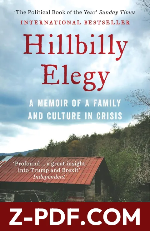 Hillbilly Elegy by J.D. Vance book cover