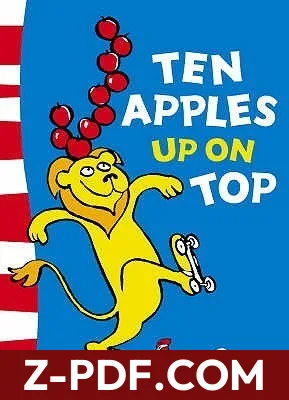 Ten Apples Up on Top by Dr. Seuss book cover