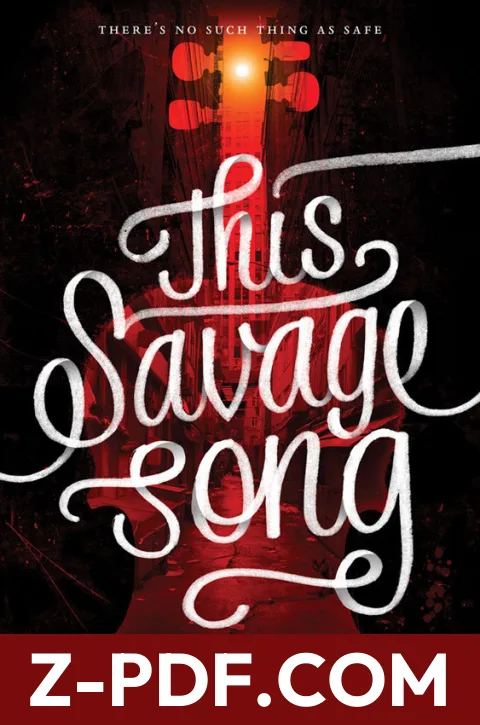This Savage Song by Victoria Schwab book cover