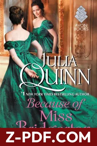 Because of Miss Bridgerton by Julia Quinn book cover
