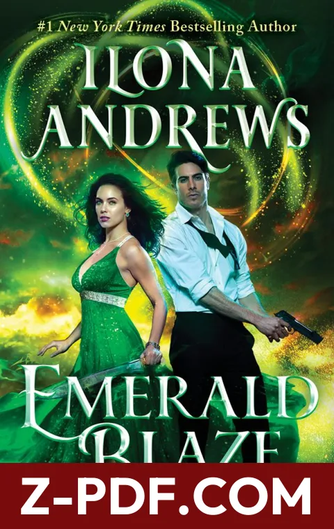 Emerald Blaze by Ilona Andrews book cover