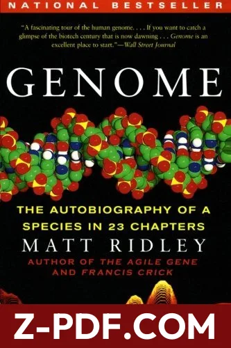Genome: The Autobiography of a Species in 23 Chapters by Matt Ridley book cover