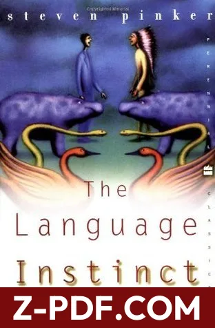 The Language Instinct: How the Mind Creates Language by Steven Pinker book cover