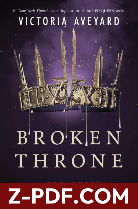 Broken Throne by Victoria Aveyard book cover