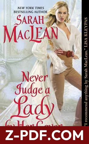 Never Judge a Lady by Her Cover by Sarah MacLean book cover