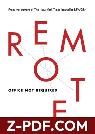 Download Remote: Office Not Required by David Heinemeier Hansson PDF
