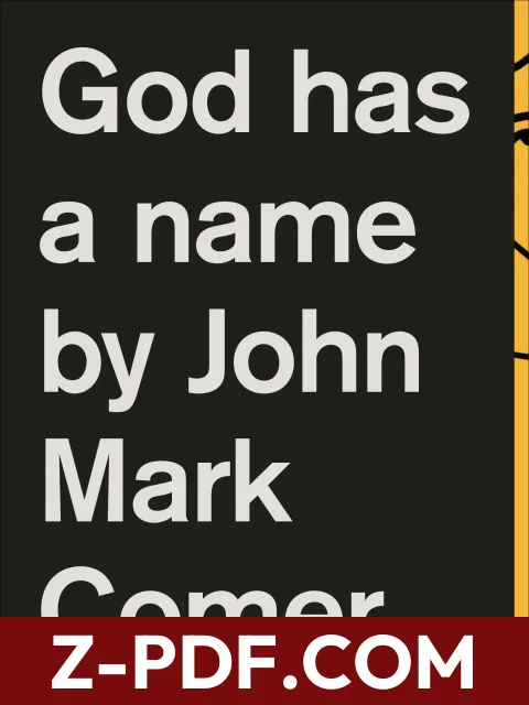 God Has a Name by John Mark Comer book cover