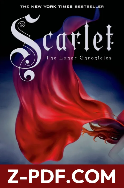 Scarlet by Marissa Meyer book cover