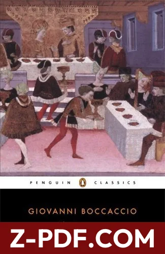 The Decameron by Giovanni Boccaccio book cover