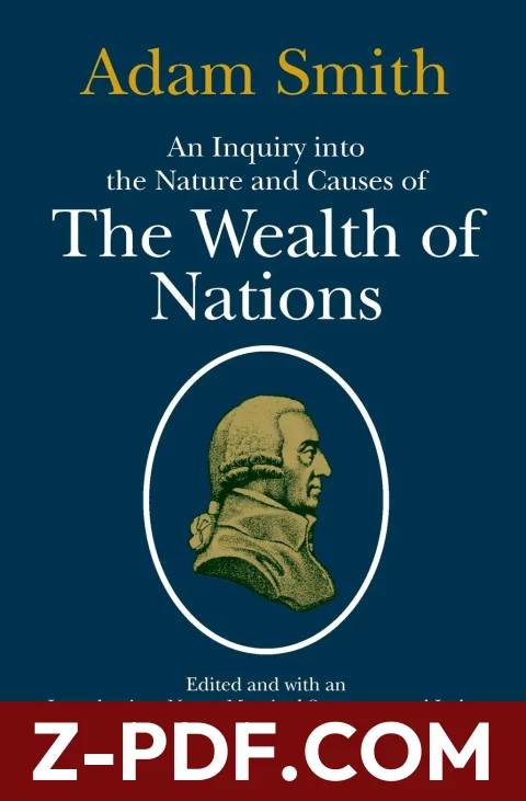 An Inquiry into the Nature and Causes of the Wealth of Nations by Adam Smith book cover