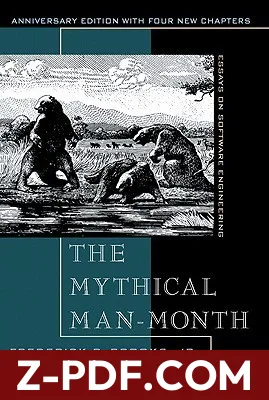 The Mythical Man-Month: Essays on Software Engineering by Frederick P. Brooks Jr. book cover