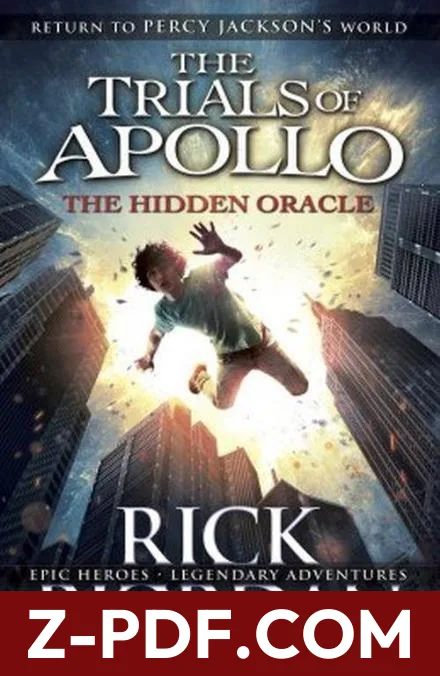 The Hidden Oracle by Rick Riordan book cover