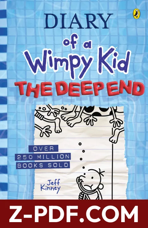 The Deep End: Diary of a Wimpy Kid by Jeff Kinney book cover