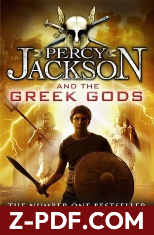 Percy Jackson and the Greek Gods by Rick Riordan book cover